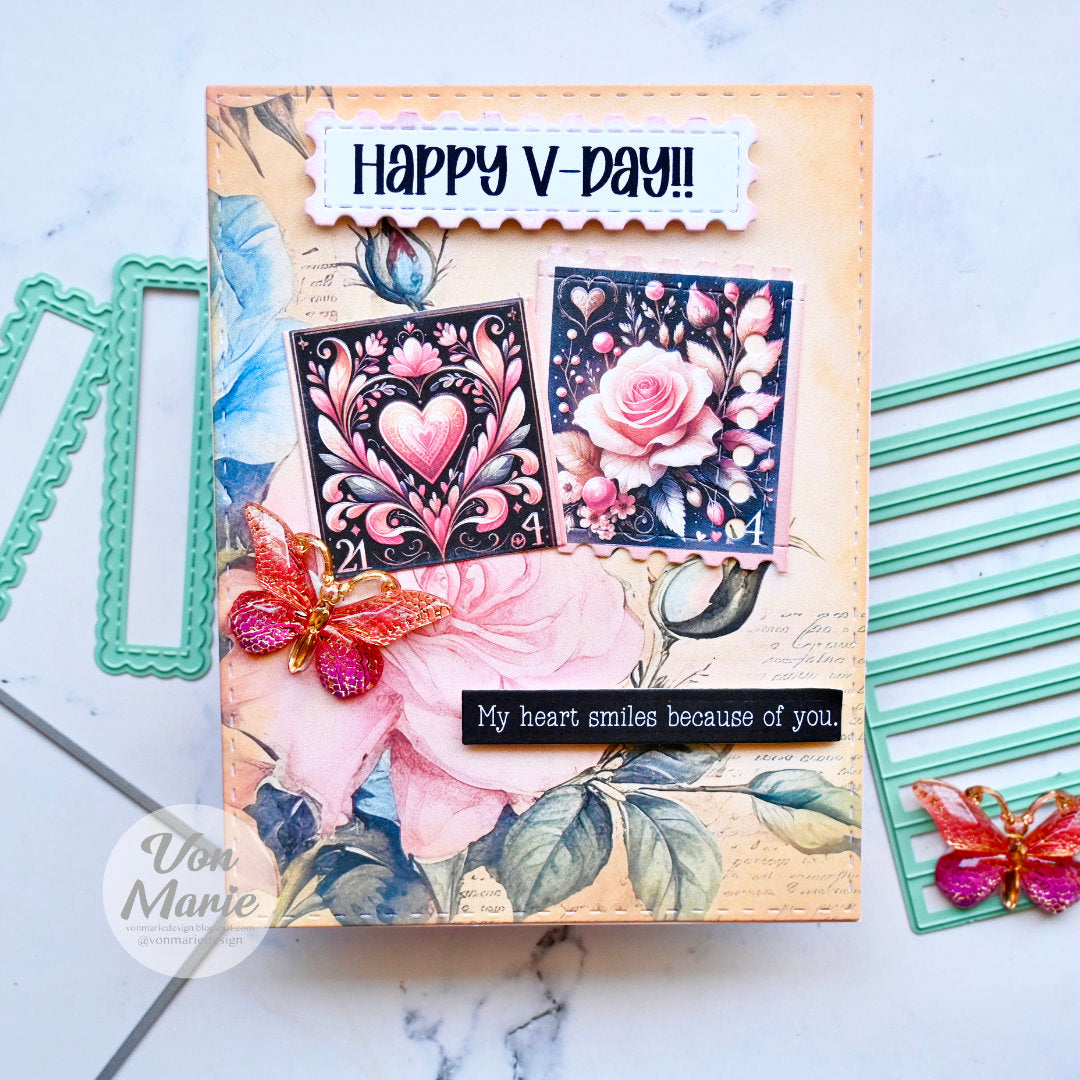 EZ Postage Printable: Vintage Valentine