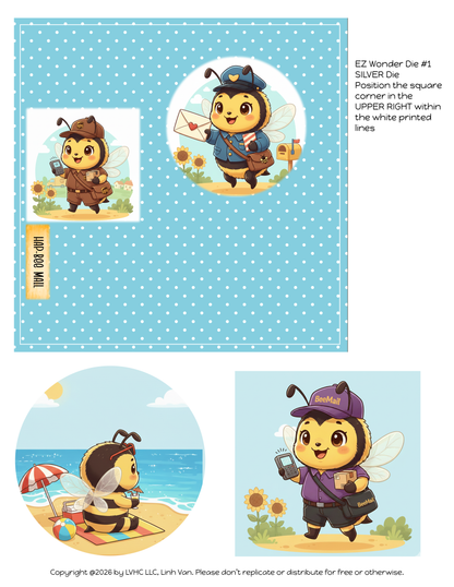 EZ Cardmaking Kit: Vacation Bees