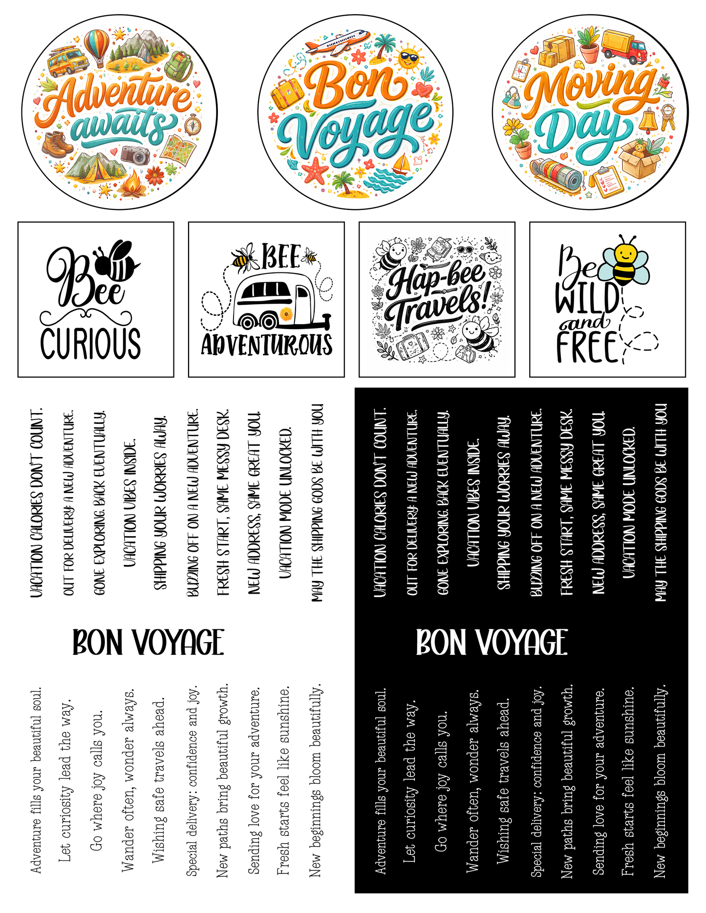 EZ Cardmaking Kit: Vacation Bees