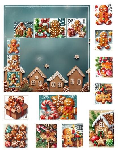 EZ Postage Printable: Gingie Suger & Spice