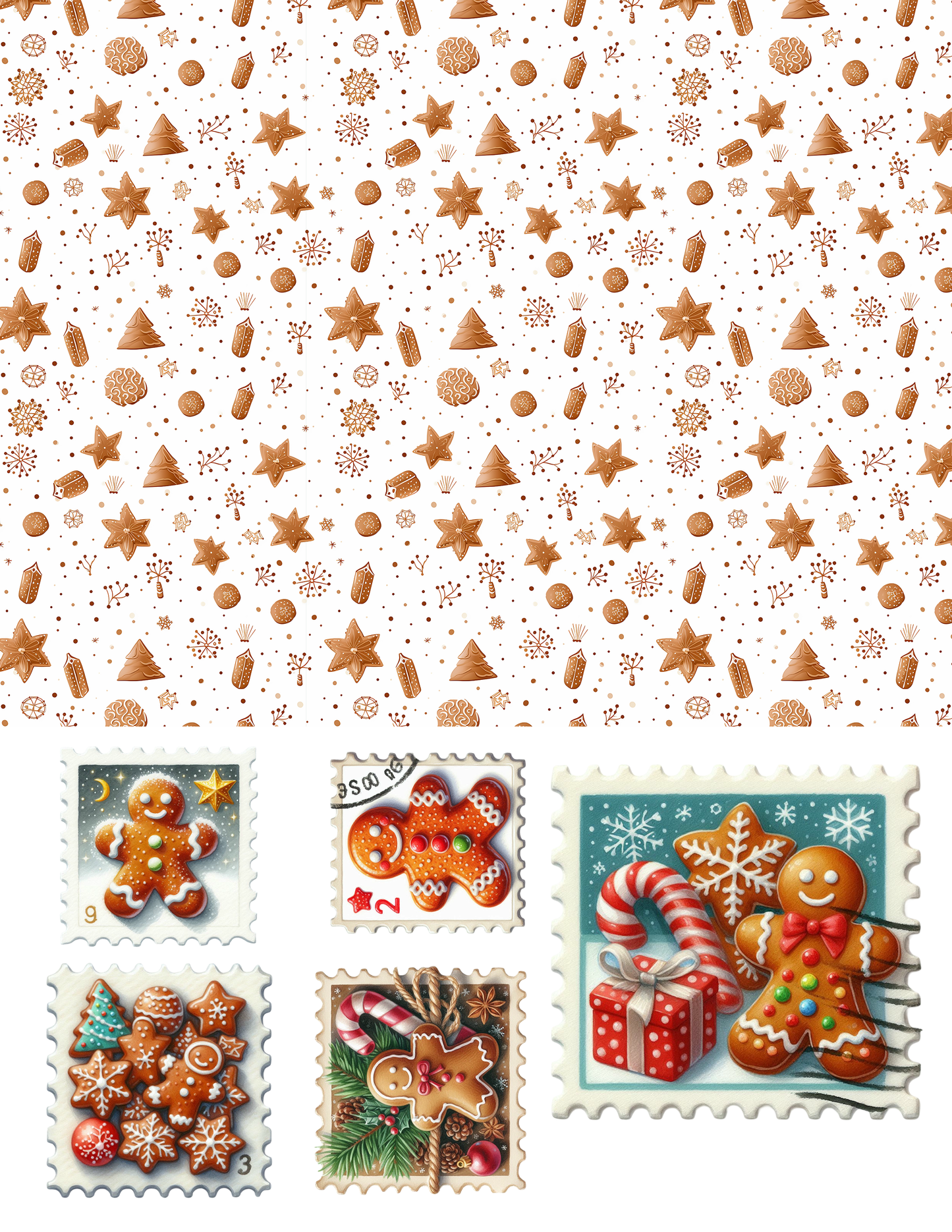 EZ Postage Printable: Gingie Suger & Spice