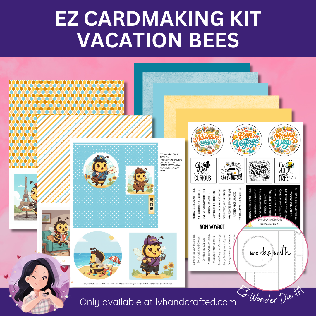 EZ Cardmaking Kit: Vacation Bees