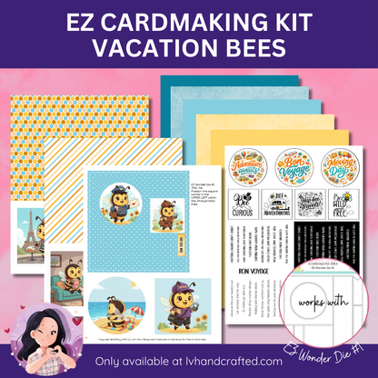 EZ Cardmaking Kit: Vacation Bees