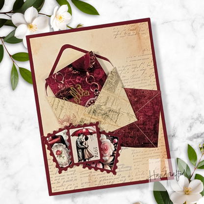 EZ Postage Printable: Vintage Valentine